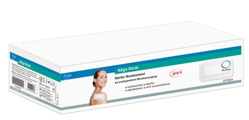 Höga Derm wondpleister steriel zelfklevend