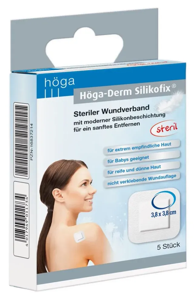 Höga-Derm Silikofix siliconen wondpleister steriel
