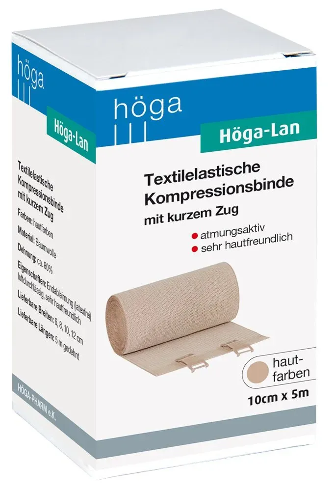Höga Lan compressiezwachtel korte rek