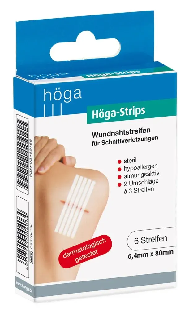 Höga-Strips wondnahtstrip steriel