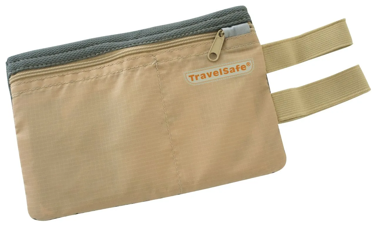 TravelSafe City Safe riemtasje met waterdicht vak