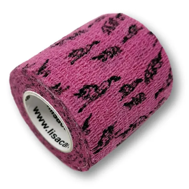 LisaCare Zelfklevend Verband 5cm x 4,5m Eenhoorn Roze Steriel