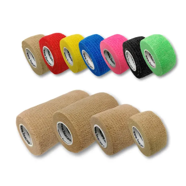 LisaCare Pflasterverband zelfklevend verband 11 rollen 2,5 cm mix