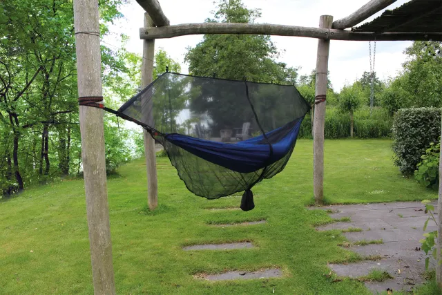 TravelSafe hangmat muggennet 340 x 140 cm 1-persoons polyester