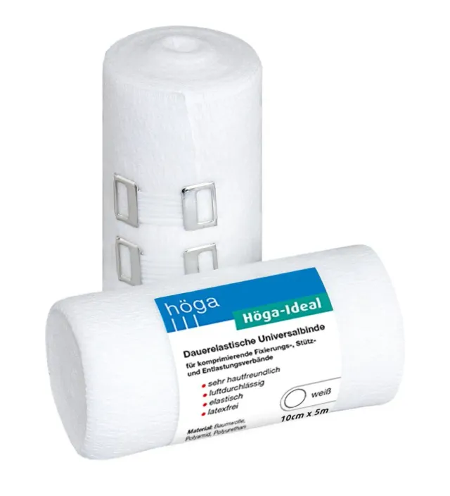 Höga Ideal elastische zwachtel wit latexvrij