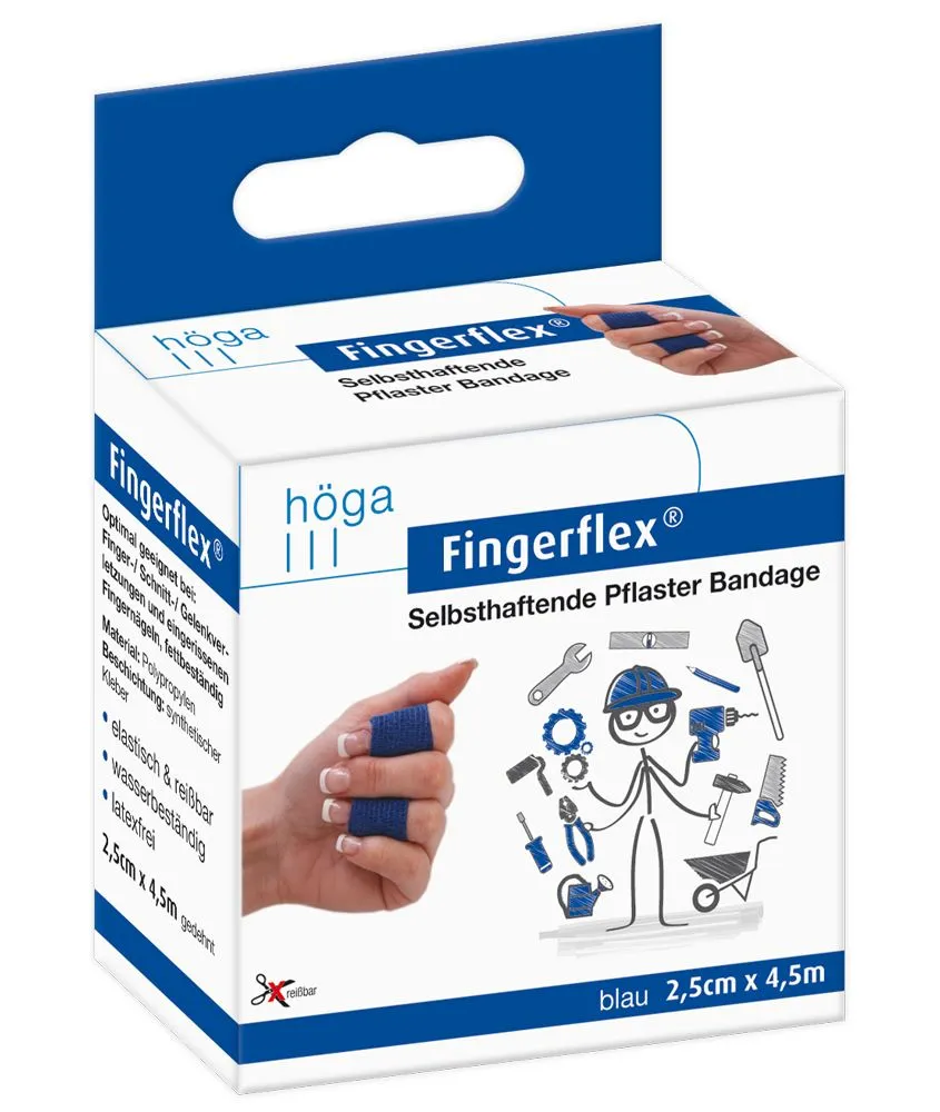 Fingerflex zelfhechtend vingerverband latexvrij