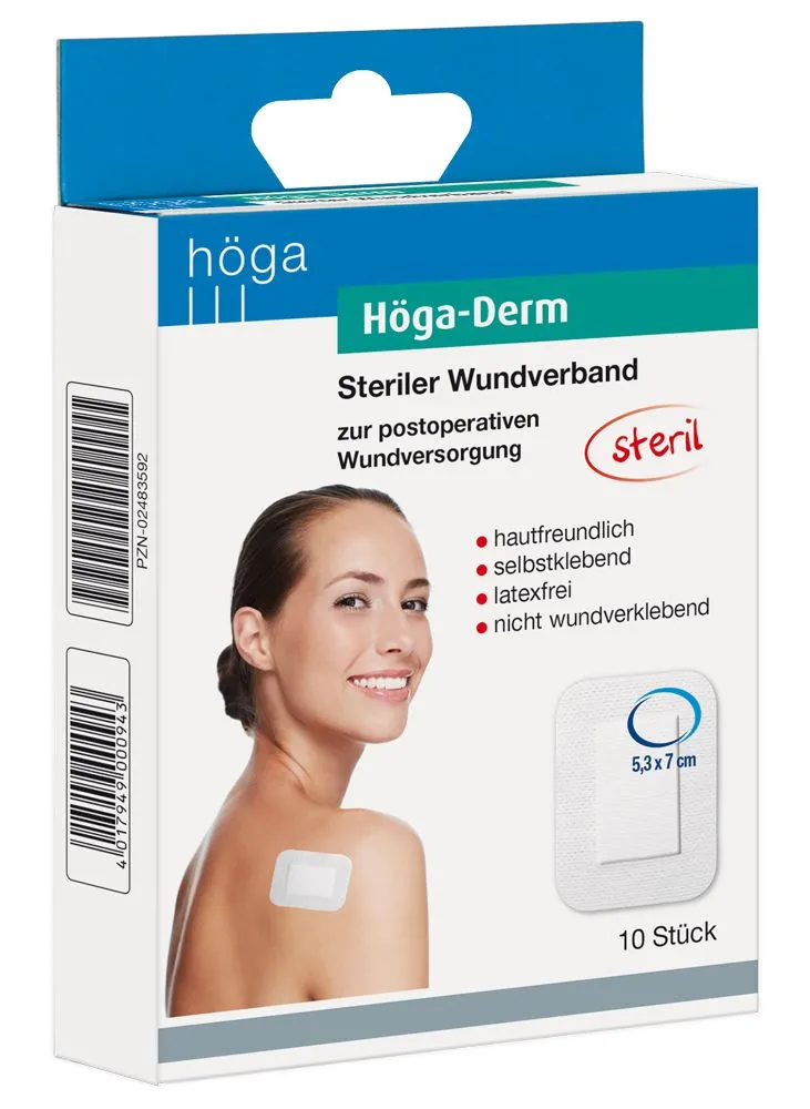 Höga Derm wondpleister steriel zelfklevend