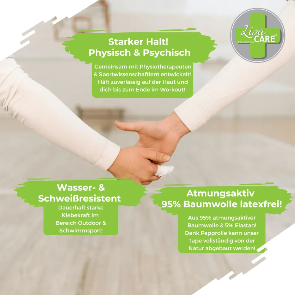 LisaCare Kinesiologie Tape sporttape