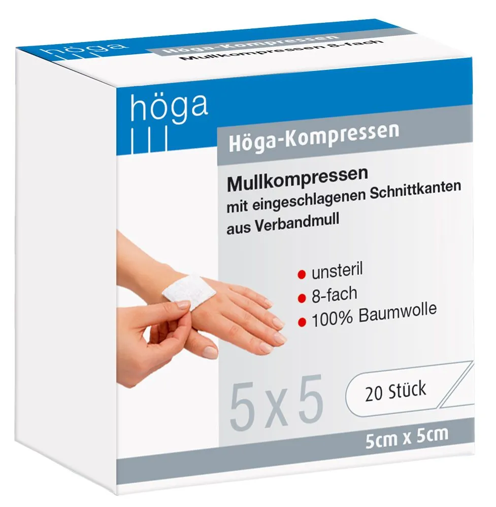 Höga-Kompressen gaaskompres onsteriel