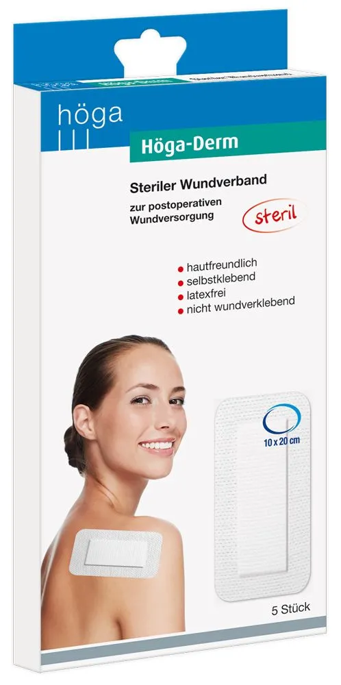 Höga Derm wondpleister steriel zelfklevend