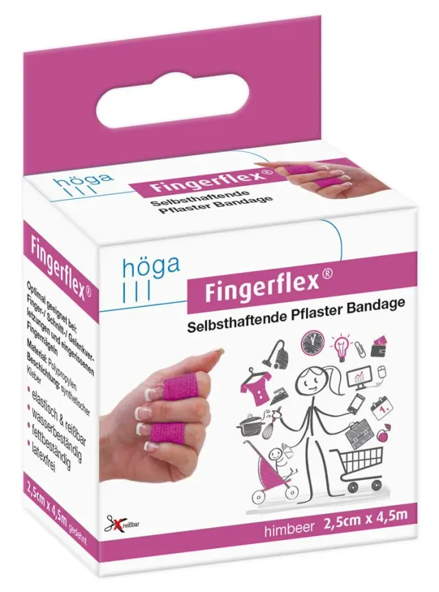 Fingerflex zelfhechtend vingerverband latexvrij