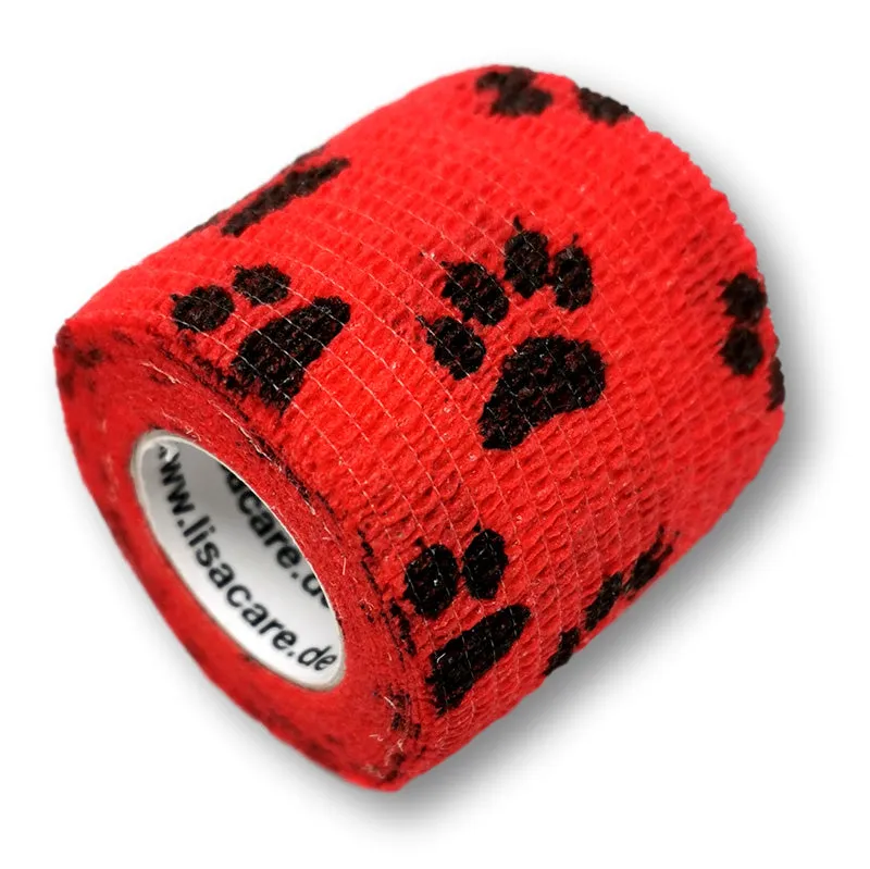 LisaCare Fixierbinde cohesief verband 5cm x 4,5m motief