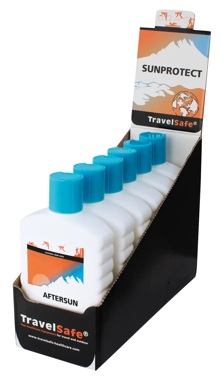 TravelSafe Aftersun gel 200 ml verkoelend