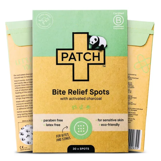 Patch Bite Relief Spots Bamboepleister Actieve Kool