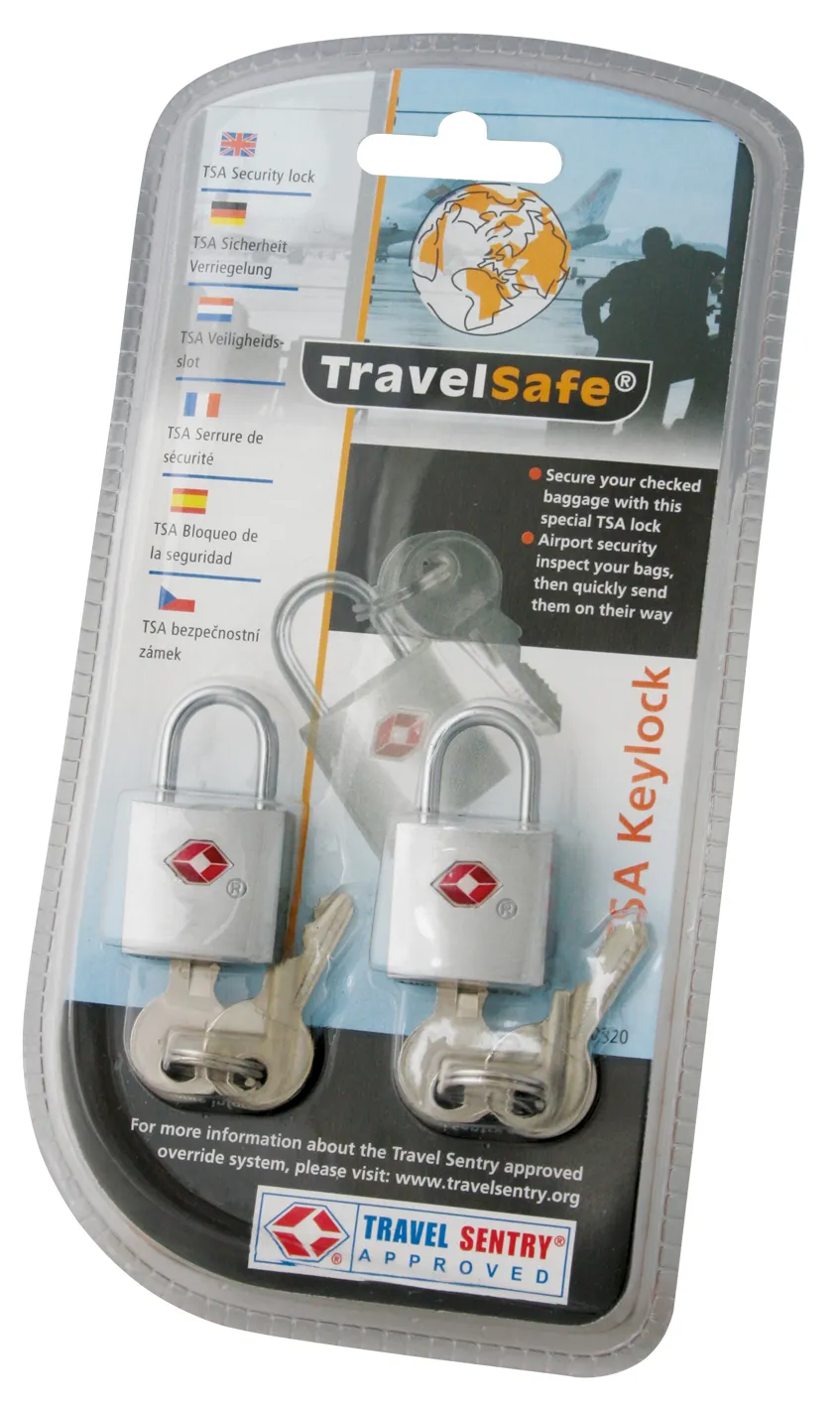 TravelSafe TSA reisslot met sleutel 23 g