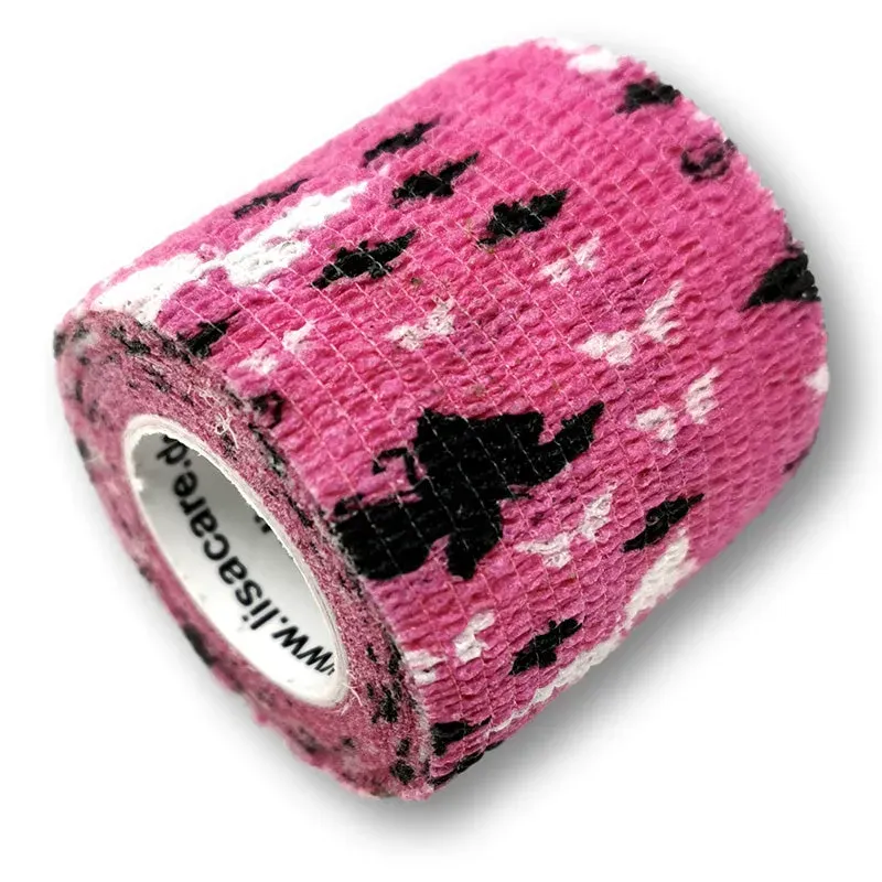 LisaCare Cohesief Verband Vlinders Lila 5 cm x 4,5 m zelfklevend