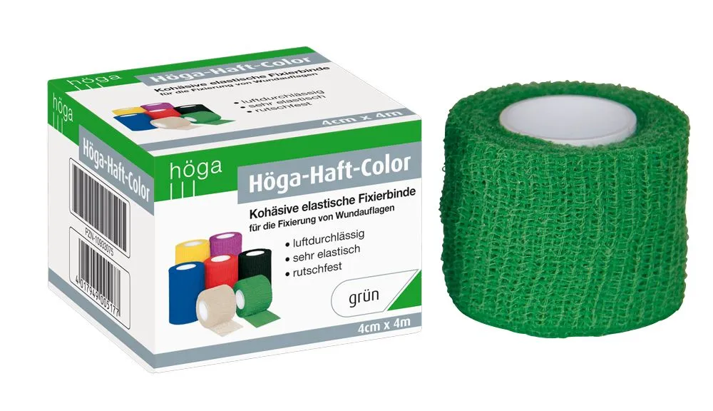 Höga Haft-Color fixatiezwachtel zelfklevend elastisch