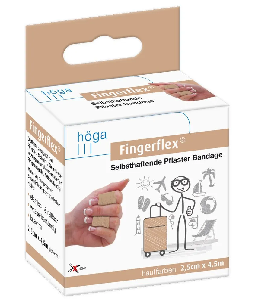 Fingerflex zelfhechtend vingerverband latexvrij