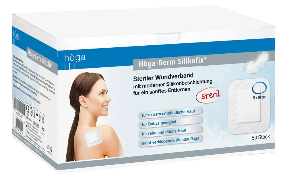 Höga-Derm Silikofix siliconen wondpleister steriel