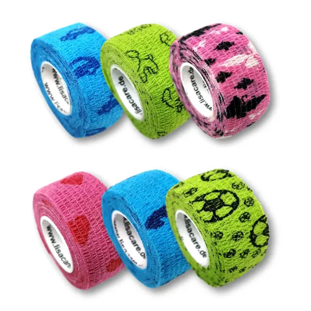 LisaCare Pleisterverband Kinder Motivmix 6 Set zelfklevend
