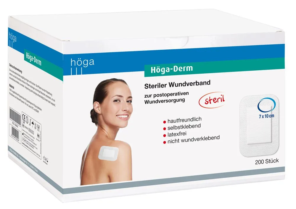 Höga Derm wondpleister steriel zelfklevend