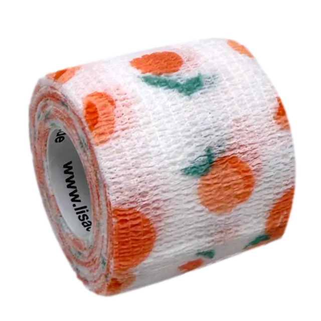 LisaCare zelfklevend verband 5cm x 4,5m vruchten zelfhechtend