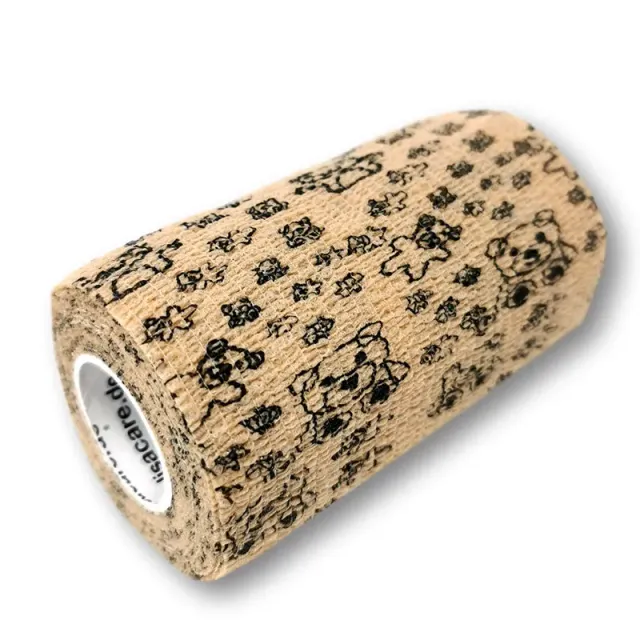 LisaCare Cohesief Verband Teddy Beige 10cm x 4,5m Zelfklevend