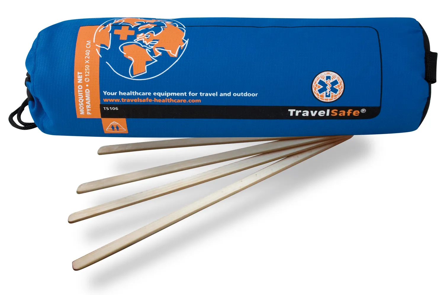 TravelSafe Pyramid Model klamboe punt