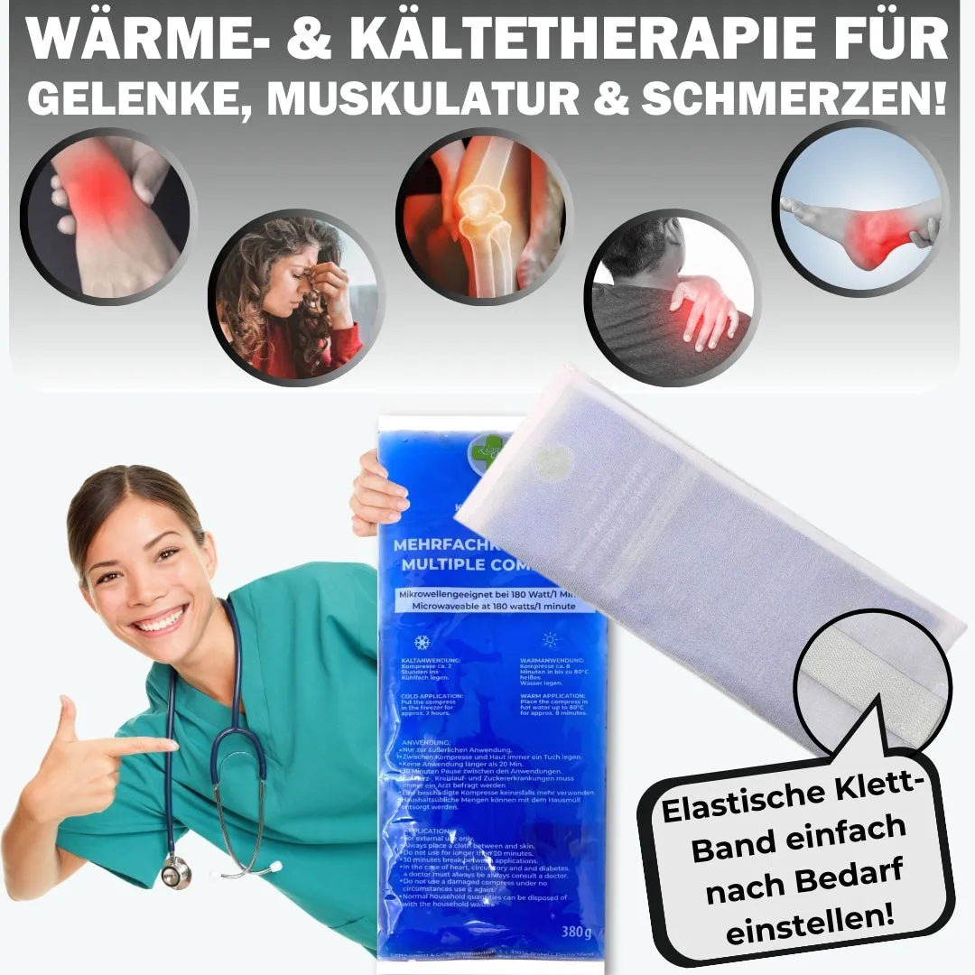 LisaCare Koude-Warmte Kompres Set 6-delig met Hoezen