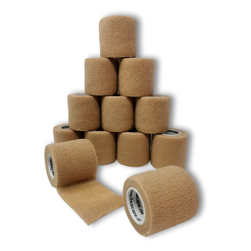 LisaCare Bandage Latexfrei cohesieve bandage 5 cm