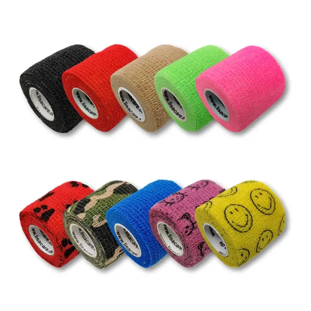 LisaCare Farb- & Motiv Mix zelfklevend verband 5 cm 10 stuks