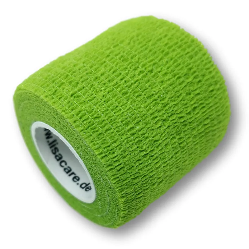 LisaCare latexvrij zelfklevend verband 5cm x 4,5m