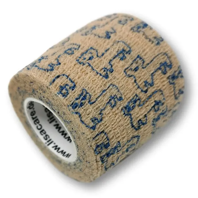 LisaCare zelfklevend verband 5cm x 4,5m alpaca beige 1 rol