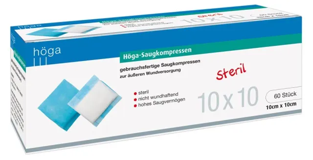 Höga Saugkompressen kompres steriel