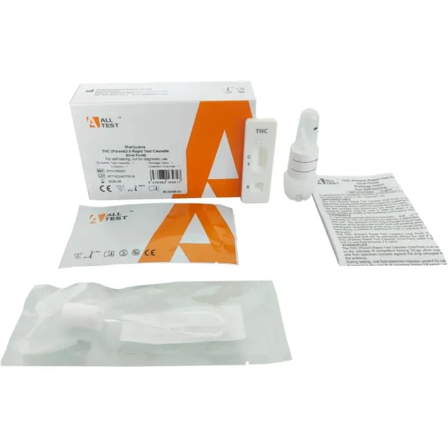 LisaCare speekseltest THC 3,5 ng/ml drugstest