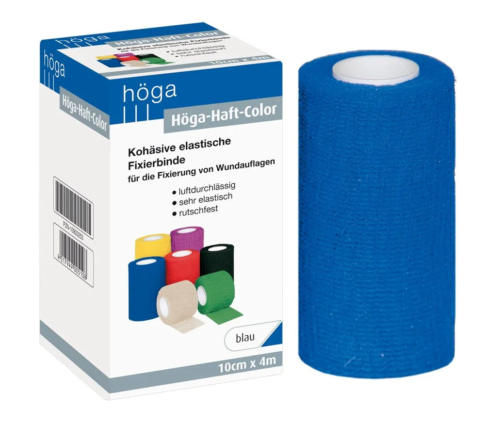 Höga Haft-Color fixatiezwachtel zelfklevend elastisch
