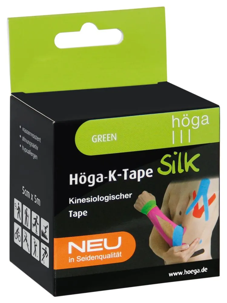 Höga K-Tape Silk 5 m x 5 cm kinesiotape zijde