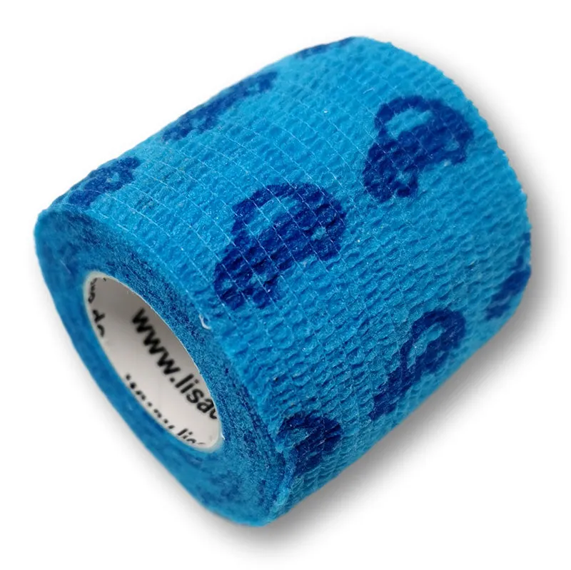 LisaCare Fixierbinde cohesief verband 5cm x 4,5m motief