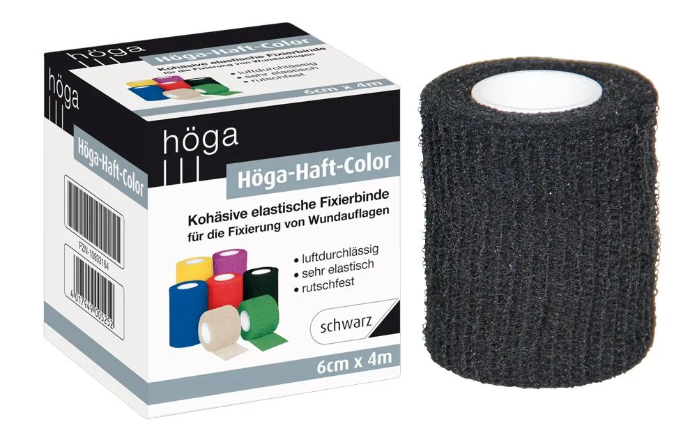 Höga Haft-Color fixatiezwachtel zelfklevend elastisch