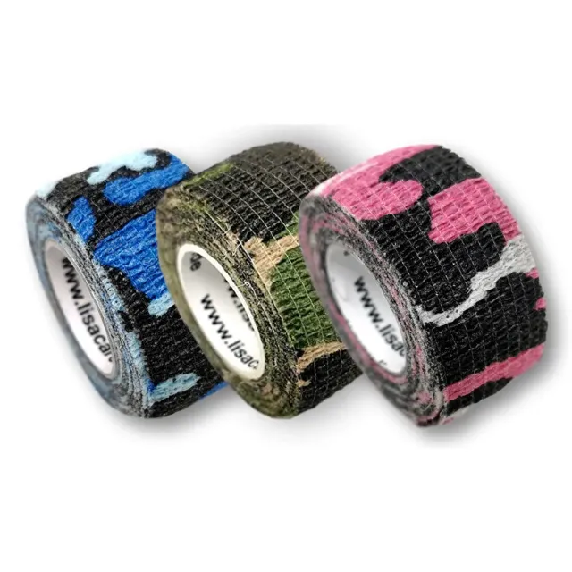 LisaCare zelfklevend verband camouflage 3 stuks