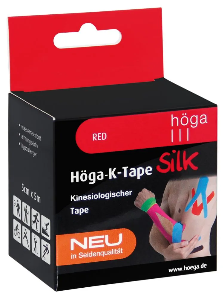 Höga K-Tape Silk 5 m x 5 cm kinesiotape zijde