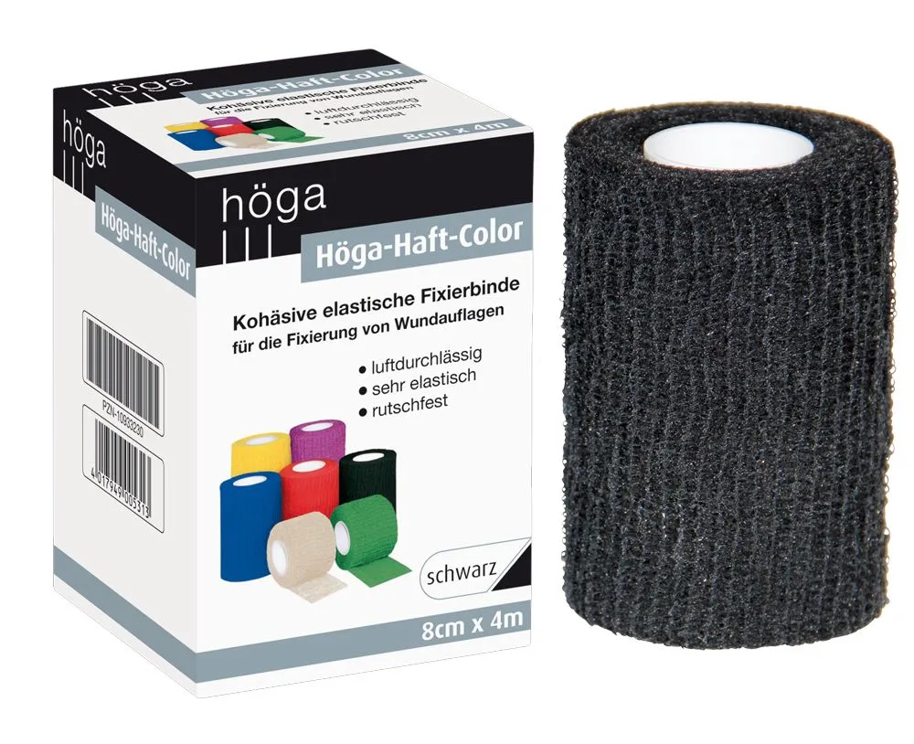 Höga Haft-Color fixatiezwachtel zelfklevend elastisch
