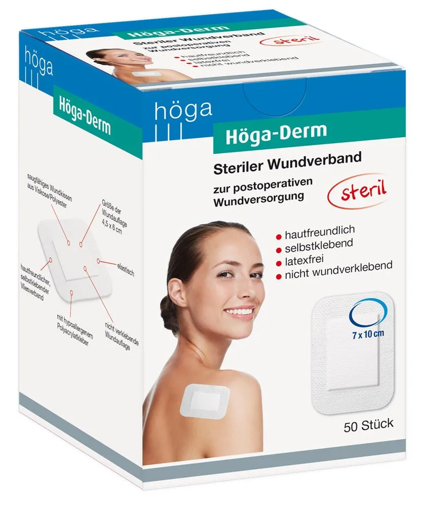 Höga Derm wondpleister steriel zelfklevend