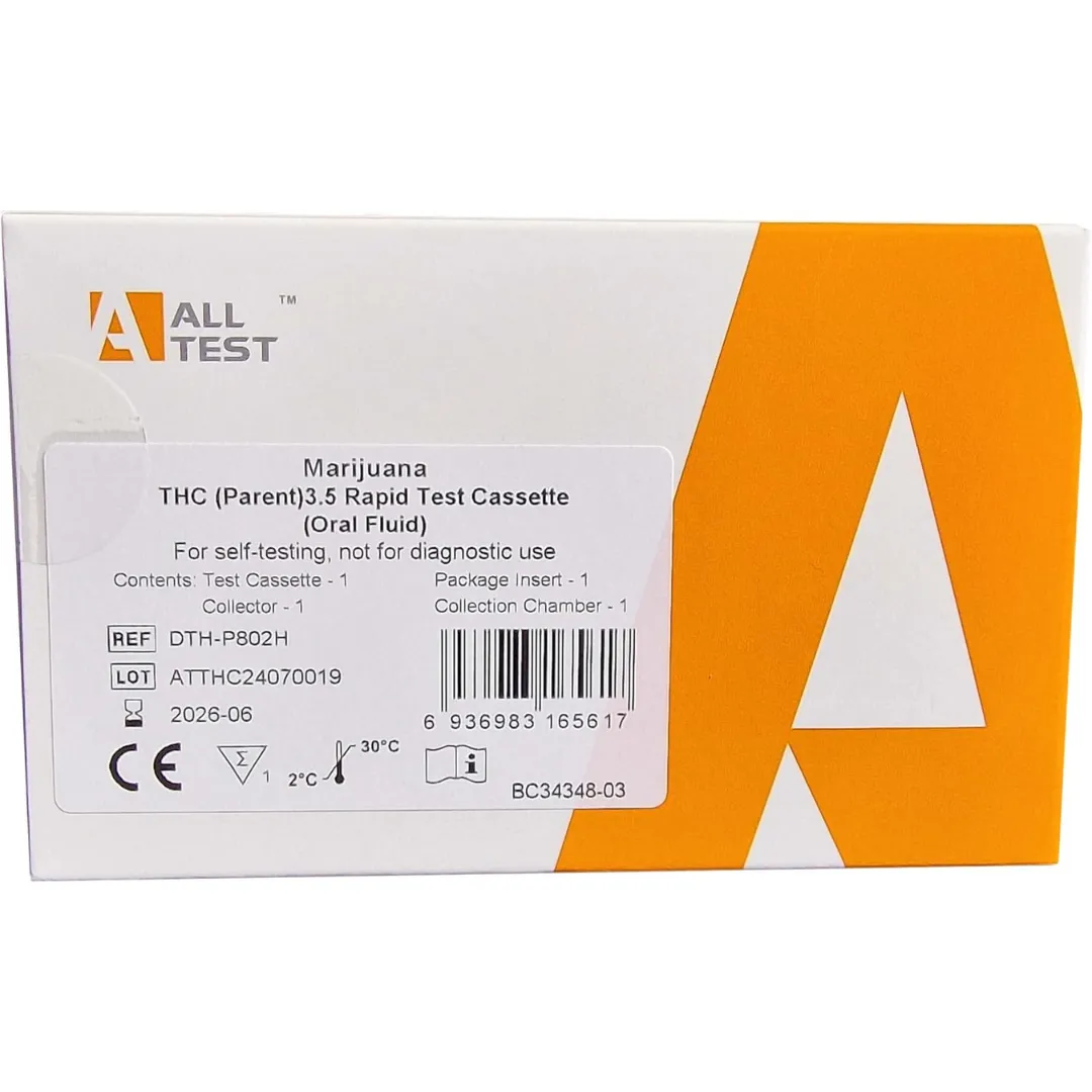 LisaCare speekseltest THC 3,5 ng/ml drugstest