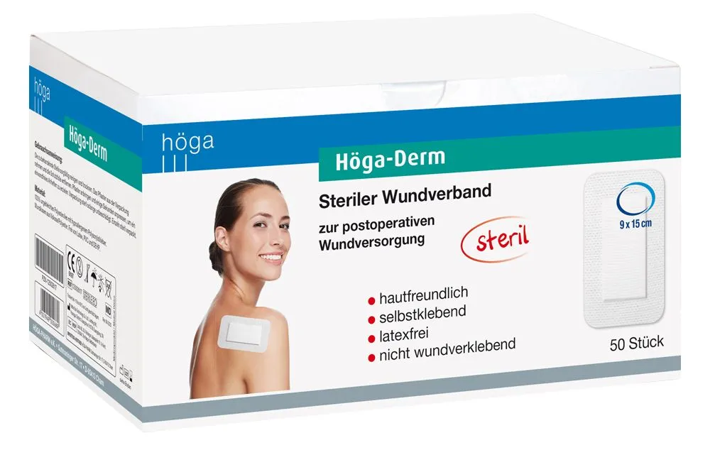 Höga Derm wondpleister steriel zelfklevend