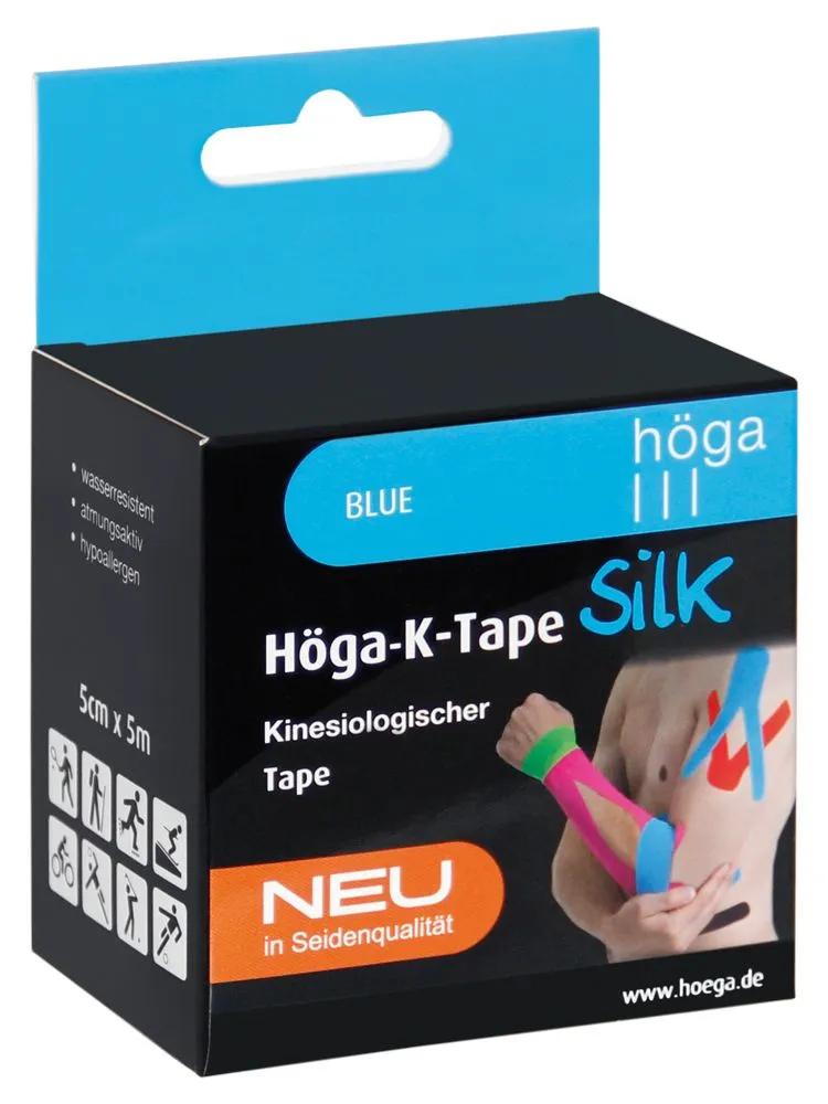 Höga K-Tape Silk 5 m x 5 cm kinesiotape zijde