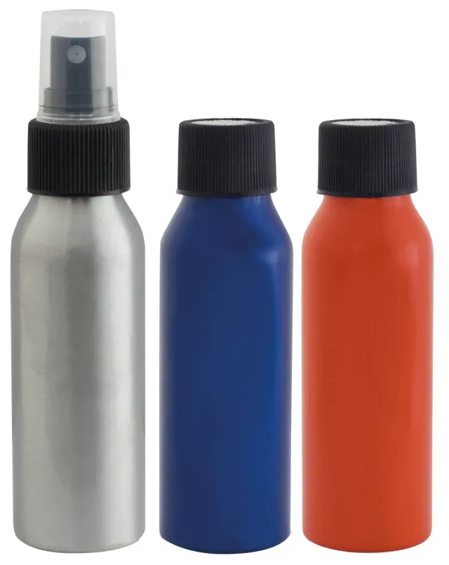 TravelSafe Reisflesjes Aluminium 3 x 100 ml