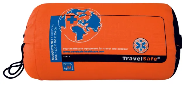 TravelSafe Box klamboe 2-persoons geïmpregneerd tropen