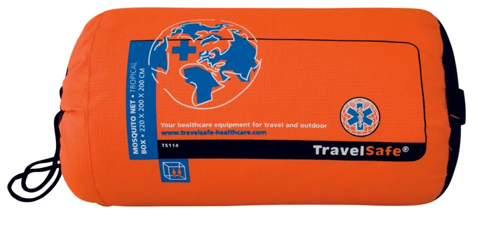 TravelSafe Box klamboe 2-persoons geïmpregneerd tropen