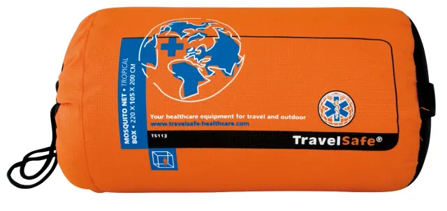 TravelSafe Box Tropenproof Klamboe 1-persoons 225 mesh